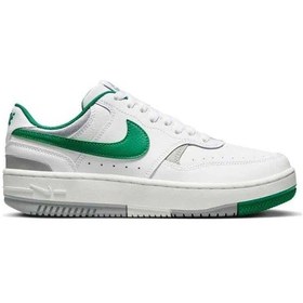 Resim Nike Gamma Force Womens Leather Sneaker White Hakiki Deri Kadın Günlük Spor Ayakkabı Beyaz 