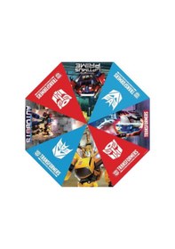 Resim Lisanslı Bardaklı Figürlü Unisex Çocuk Şemsiyesi Transformers 
