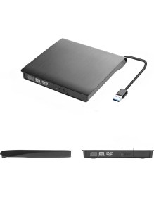 Resim Multizone USB 3.0 Taşınabilir Ultra Ince Harici CD DVD Yazıcı Okuyucu Windows Mac Uyumlu 