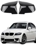 Resim Bmw 3 Serisi E90 09-12 Araca Özel Batman Yarasa Ayna Kapağı Piano Diğer