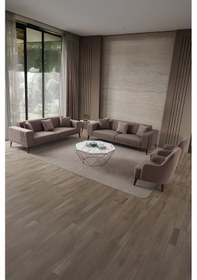 Resim Regnar 3+3+1+1 Koltuk Takımı Kahverengi Kahverengi 