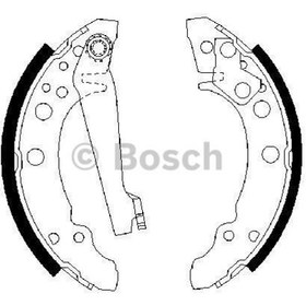 Resim BOSCH 986487002 KAMPANA BALATA GOLF I 74- GOLF II 83- GOLF III 91 