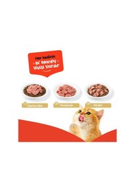 Resim Wanpy Ton Balıklı Tahılsız Yetişkin Kedi Konservesi 375 Gr 