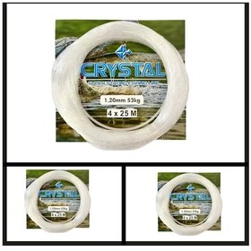 Resim Cyrstal 2.00 Mm Beyaz Poşet Misina-po.099 