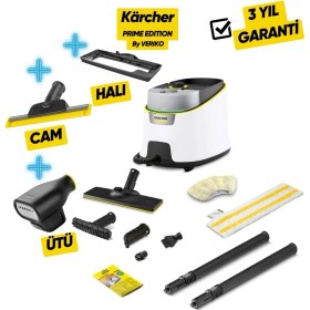 Resim Karcher Sc 4 Deluxe Prime Buharlı Temizlik Makinesi By Veriko Edition, Ütü, Cam, Halı, 2 Yıl Garanti 