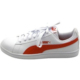 Resim Puma 372605 50 Unisex Spor Ayakkabı Beyaz - Turuncu 