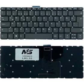 Resim Lenovo Uyumlu Ideapad Slim 1 14ast-05 82gw0095tx Klavye Füme Tr 