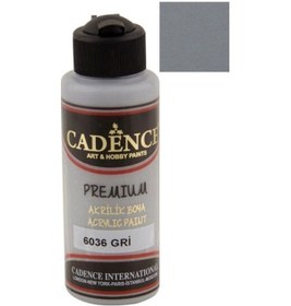 Resim Cadence Premium Akrilik Boya 120Ml 6036 Gri 