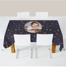 Resim Kişiye Özel Baskılı Masa Örtüsü 150x170 cm-006 
