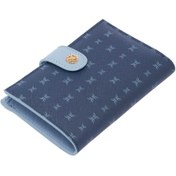 Resim Lacivert Print Kadın Cüzdan - S1CB00055816-T1F 