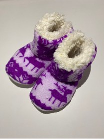 Resim Sırma Baby Bebek Panduf Geyik Desenli 