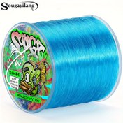 Resim Sougayilang 500m/546yd Mavi Naylon Balıkçılık İpi, 3.18-17.24KG Yüksek Dayanıklılık & Aşınmaya Karşı Dirençli - Tatlısu Balıkçılığı İçin İdeal, Dayanıklı Kaliteli Lyon Malzemesi, Balıkçılar İçin Mükemmel Hediye, Balıkçılık Ekipmanı 