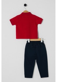 Resim U.s. Polo Assn Erkek Bebek Kırmızı Takım 5274-48261 Kırmızı 