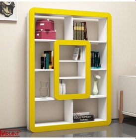 Resim Variant Variant Orkide Kitaplık,Raf (Beyaz-Sarı) 