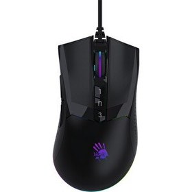 Resim Bloody W90 Max 10.000 Dpi 10 Tuş RGB Kablolu Siyah Gaming Mouse 