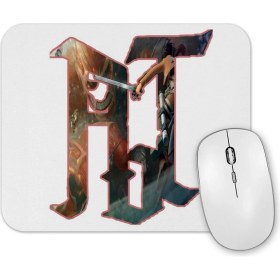 Resim Baskı Dükkanı Attack On Titan Logo Mouse Pad 