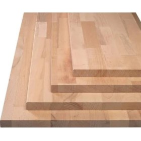 Resim ECS Ahşap Kayın Kontraplak Panel Plaka Tabaka 