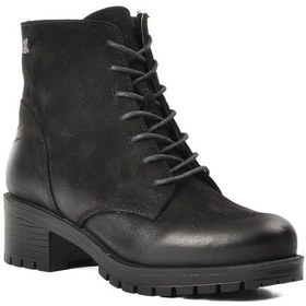 Resim Venüs 3312K Siyah Hakiki Deri Kadın Topuklu Bot Siyah 