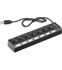 Resim Dark Dk Ac USB272 7 Port Anahtarlı Usb2.0 Hub 