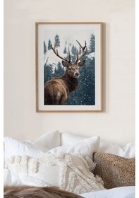 Resim Artavessa Tek Parça Çerçeve Görünümlü Mdf Tablo - TEKHAMMDF107 