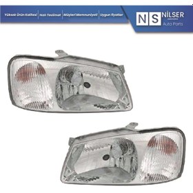 Resim Hyundai Accent Sag-Sol Takim Far Lambasi Milenyum Kasa 2000-2002 552233499 