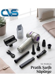 Resim CVS DN 4734 Pratik Şarjlı Süpürge 20000 PA 3 KADEMELİ Üfleme & Vakum 
