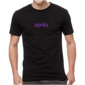 Resim Aprilia Tişört Mor Motorcu Tişörtü 