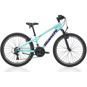 Resim Bianchi XR24.2 ERKEK DAĞ BİSİKLETİ 310H V 24 JANT 21 VİTES CELESTE MOR 