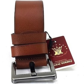 Resim Saraç Kemer Saraç 1106 24k 4,5 Cm Erkek Kot Kemer Taba Taba 