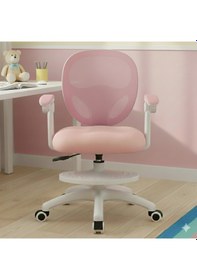 Resim Ergo Kids Buzzy Çocuk Çalışma Sandalyesi Pembe Açık Pembe 
