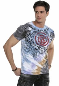 Resim Cipo&Baxx Ct643 Ikiz Kafalı Puma Renkli Tişört 