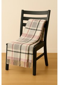 Resim Dinarsu Cozy Life Pamuklu Skoç Tv Battaniyesi 130 X 170 İnka Yeni Pembe Gri - Pembe 