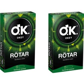 Resim Okey Rötar Prezervatif 10'lu x 2 