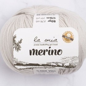 Resim La Mia Merino Açık Gri El Örgü İpi - L047 - 33782 