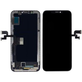 Resim Qudex Iphone Xs Uyumlu Lcd Ekran Dokunmatik 