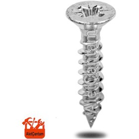 Resim Sunta Vidası Ahşap Yıldız Ağaç Vida 3x16 100 Adet 