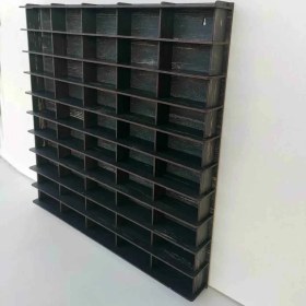 Resim Woodbu Hobi Araba Rafı Eskitme Siyah 