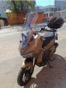 Resim Motocam Yuki Adventure 150 Siperlik Ön Cam 2023-2025 Model 75cm Şeffaf Renkli 4mm Uzun Cam 