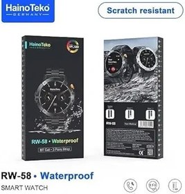 Resim Çeşithane RW-58 Akıllı Saat – Su Geçirmez Smartwatch, Fitness & Sağlık Takipli, Haino Teko Uyumlu Şık Spor Saat 