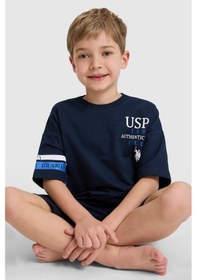 Resim U.s. Polo Assn. Erkek Çocuk Lacivert Pijama Takım 50326824-vr033 