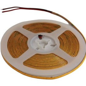 Resim 12 Volt 3mm 400 Ledli İnce Esnek Cob Şerit Led Gün Işığı Ip20 5 Metre 