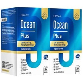 Resim Ocean Plus 1200 mg Balık Yağı 50+50 Kapsül 