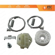 Resim Saab 9-3 1998-2003 900 NG 1994-98 5-Kapı İçin Arka Cam Kriko Seti 