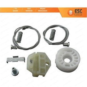 Resim Saab 9-3 1998-2003 900 NG 1994-98 5-Kapı İçin Arka Cam Kriko Seti 