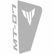 Resim Yamaha Mt07 2014-2017 Beyaz Siperlik Sticker Set 
