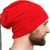 Resim Motoanl Motosiklet Kışlık Giyim Polar Bandana Boyunluk Motor Bere Soğuk Baş Koruma Kırmızı 