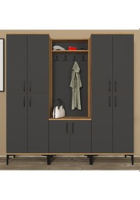 Resim Kalenderdekor1 Kalender Dekor Rose-1-4-4 Rs06 Portmanto Vestiyer Ayakkabılık 