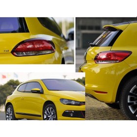 Resim Sarı Renk Dayanıklı Araç Motor Mobilya Folyosu 126cm X 200 Cm 