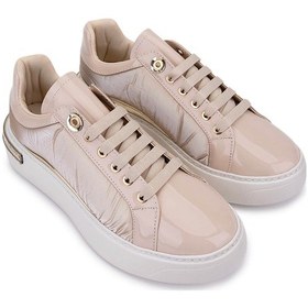 Resim Tamer Tanca Kadın Suni Deri Bej Sneakers & Spor Ayakkabı 1065 2630 Bn Ayk Sk25-26 Bej Bej 