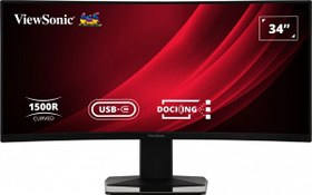 Resim Viewsonic VG3419C 34" 120 Hz 0.4 ms VA HDMI DP USB-C UWQHD Curved Gaming Monitör Viewsonic